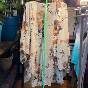Maurices sheer floral cover up